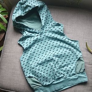 Filly Designs Hooded Horse Vest Equestrian Riding Size 3